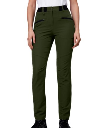 Oliven Core Dame Outdoorbukser - Id Jeans  - 5708302038602