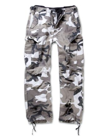 Urban Camo Brandit M65 Vintage Cargo Pants - Brandit Jeans  - 4051773137437