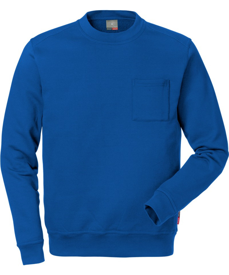 Kongeblå Kansas Fristads Match Sweatee Shirt - Shirt - 5700290612444