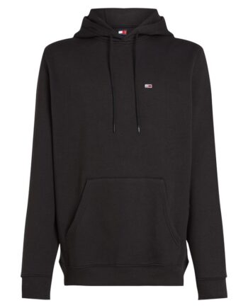 Grå Tjm Reg Flag Hoodie - Tommy Jeans Jeans  - 8720638000389