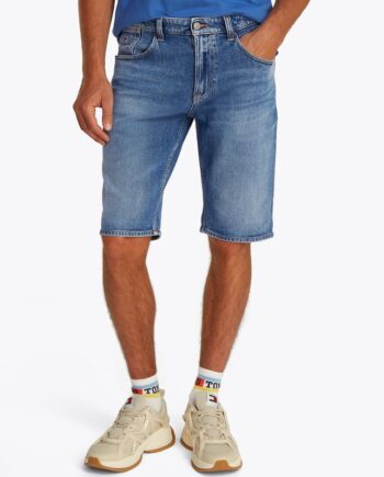 Blå Ronnie Short Bi0134 - Tommy Jeans Jeans  - 8720638896982