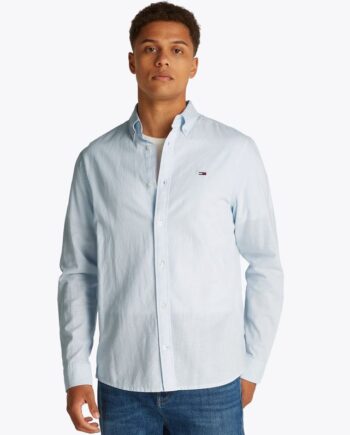 L Tjm Reg Inen B End Shirt Ext - Tommy Jeans Shirt  - 8720638887249