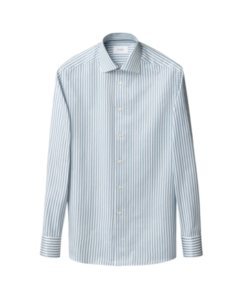 40 Bengal Striped Signature Twill Shirt - Eton Shirt  - 7313584414174