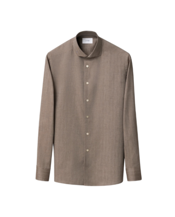 40 Solid Signature Flannel Shirt - Eton Shirt  - 7313584392090