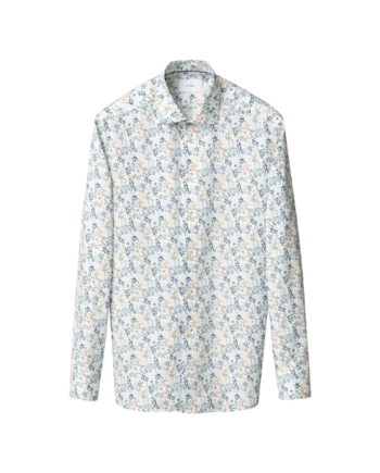 40 Floral Twill Shirt - Eton Shirt  - 7313584518636