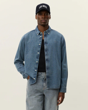 S Konrad Denim Hirt - Les Deux Shirt  - 5715747060419