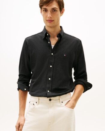 L Knit Pique Featherweight Shirt - Tommy Hilfiger Shirt  - 8721221505502