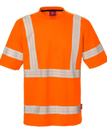 Hi Vis Orange Kansas Fristads Vis Shirt Klasse Vis Orange - Shirt  - 7322302707030