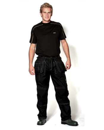 Sort Ocean Medusa Bukser - Ocean Jeans  - 5705332050642