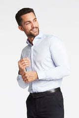 WHITE 1927:twill Weave Shirt - Lindbergh Shirt  - 5714396434794