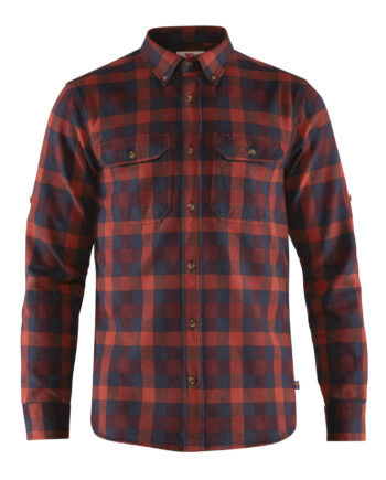 Blå (NAVY/560) Fjallraven Mens Skog Shirt Blå Navy 560 - Fjällräven Shirt  - 7323450060749