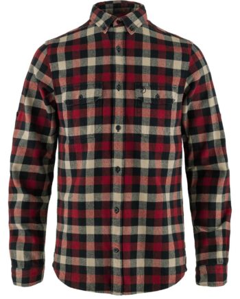 Blå (DARK NAVY- Fjallraven Mens Skog Shirt Blå Dark Navy Red 555 320 Large - Fjällräven Shirt  - 7323451062384