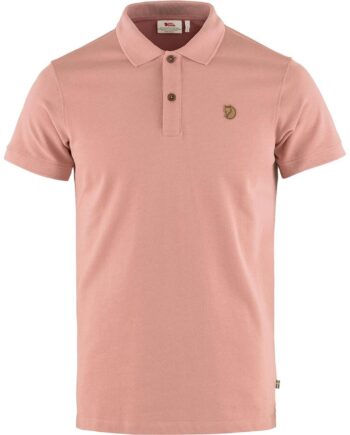 Lyserød (DUSTY Fjallraven Mens Vik Polo Shirt Lyserød Dusty Rose 300 Large - Fjällräven Shirt  - 7323450977740
