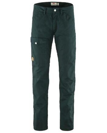 Grøn Fjallraven Mens Greenland Jeans Blå Dark Navy 555 - Fjällräven Jeans  - 7323450643065