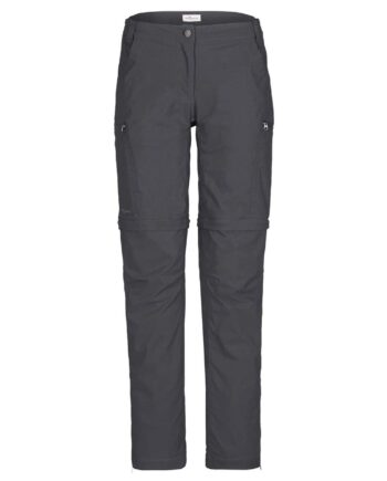 Sort Frilufts Womens Ocoa Zipoff Pants Ebony - Frilufts Jeans  - 4250237803813