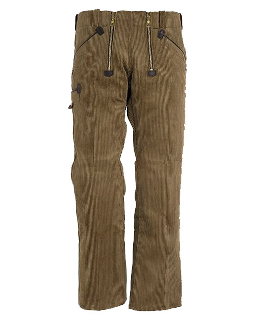 Olive / Brown Fhb Artur Naver Bukser Fløjl Oliven Brun - Fhb Jeans - 4030646247473