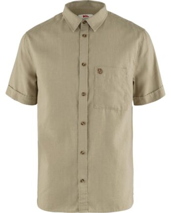 Beige (SAND STO Fjallraven Mens Vik Travel Shirt Beige Sand Stone 195 - Fjällräven Shirt  - 7323450688257