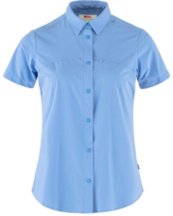 Blå (ULTRAMARIN Fjallraven Womens High Coast Lite Shirt Blå Ultramarine 537 Large - Fjällräven Shirt  - 7323450983192