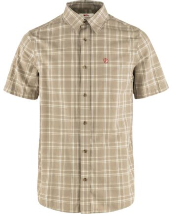 Hvid Fjallraven Mens Vik Lite Shirt Fossil Chalk Rose 118 302 Large - Fjällräven Shirt  - 7323450988937