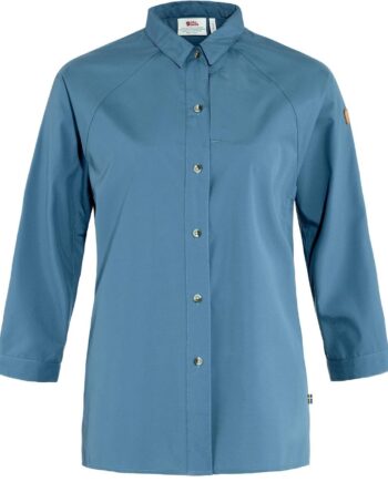 Blå (DAWN BLUE/ Fjallraven Womens Abisko Hike Shirt S2023 Model Blå Dawn Blue 543 - Fjällräven Shirt  - 7323450855543