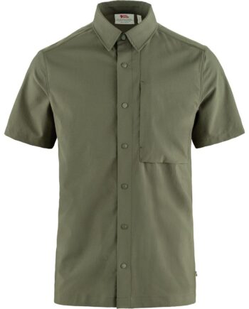 Grøn Fjallraven Mens High Coast Pack Shirt Laurel Green 625 Large - Fjällräven Shirt  - 7323451083815