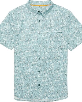Blå (SEAWEED FO Cotopaxi Mens Cambio Button Shirt Print Blå Seaweed Foam Large - Cotopaxi Shirt  - 196928162408