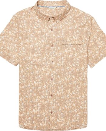 Lyserød (SEAWEE Cotopaxi Mens Cambio Button Shirt Print Lyserød Seaweed Reishi Large - Cotopaxi Shirt  - 196928162453