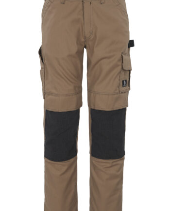 Kaki Mascot Bukser Med Knælommer Hardwear - Mascot® Jeans  - 5711074101986