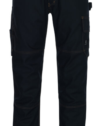 Mørk Marine Mascot Bukser Med Larlommer Young - Mascot® Jeans  - 5707209379849
