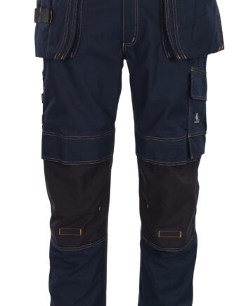Mørk Antracit Mascot Bukser Med Knæ Hængelommer Young - Mascot® Jeans  - 5711074111503