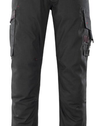 Sort Mascot Bukser Med Larlommer Frontline - Mascot® Jeans  - 5711074547623