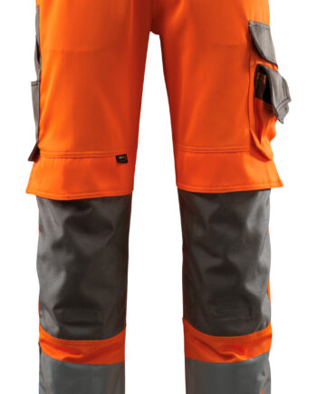 Hi-vis Orange/m Mascot Bukser Med Knælommer Safe Supreme - Mascot® Jeans  - 5711074277810