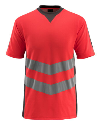 Hi-vis Rød/mørk Mascot Shirt Safe Supreme - Mascot® Shirt  - 5711074318353