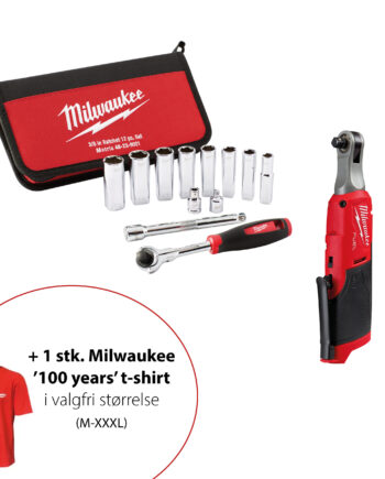 Milwaukee M12fhir38 Skraldenøgle Skraldenøglesæt Jubilæums Shirt - Milwaukee Shirt