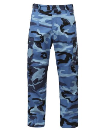 Sky Blue Camo Rothco Bdu Bukser Sky Blå Camo - Rothco Jeans  - 613902789203