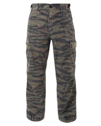 Tiger Stripe Rothco Vintage Vietnam Fatigue Ripstop Bukser - Rothco Jeans  - 613902448742