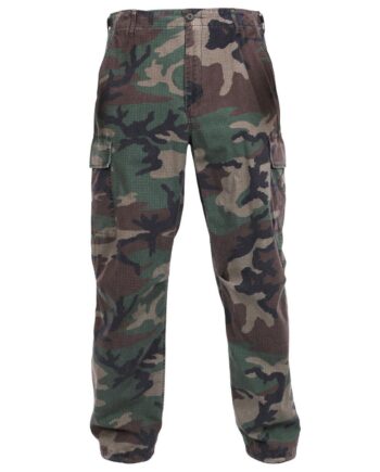 Woodland Rothco Vintage Vietnam Fatigue Ripstop Bukser - Rothco Jeans  - 613902427198