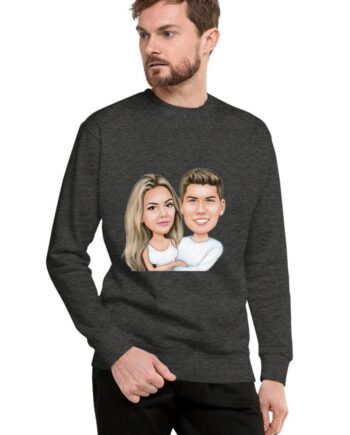 Unisex Premium Sweatee Shirt Cotton Heritage M2480 - Printful Shirt