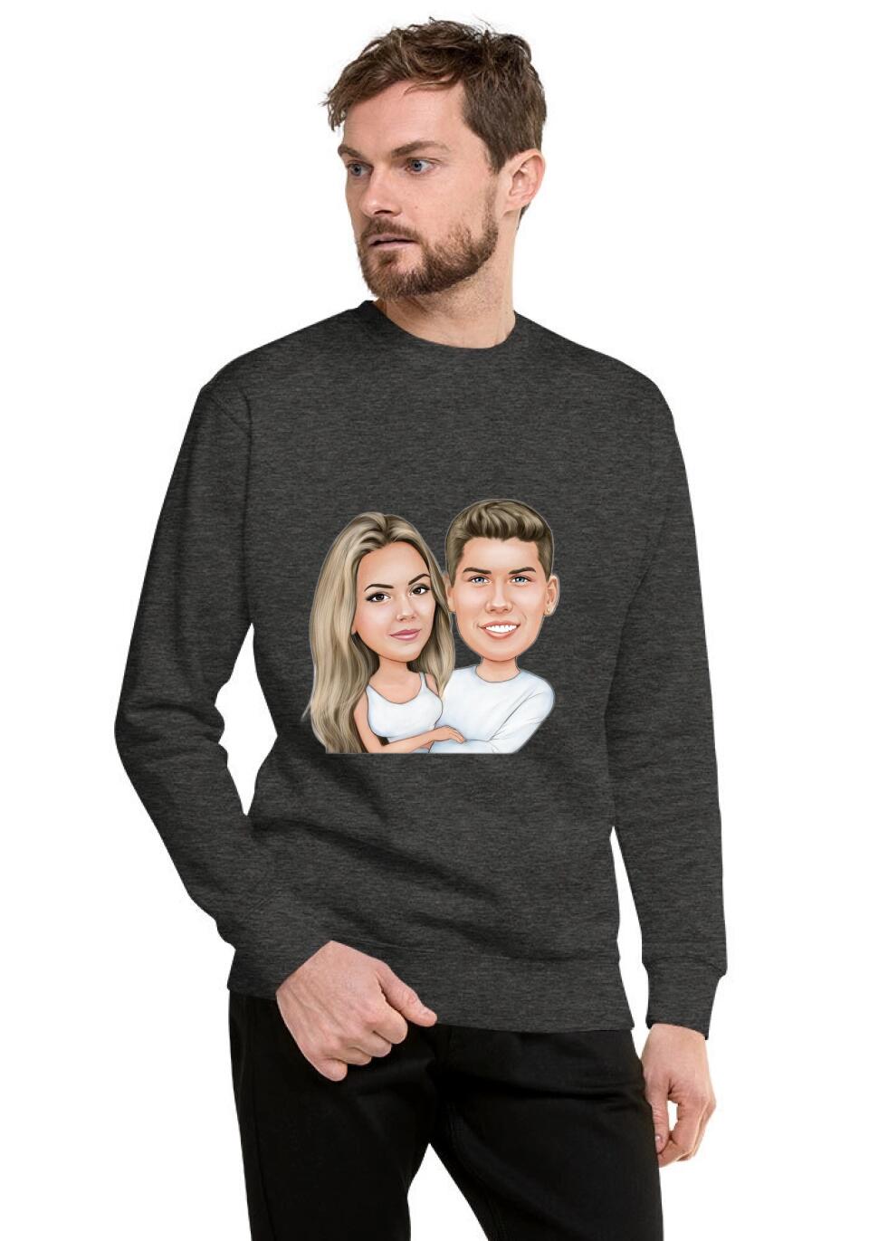 Unisex Premium Sweatee Shirt Cotton Heritage M2480 - Printful Shirt