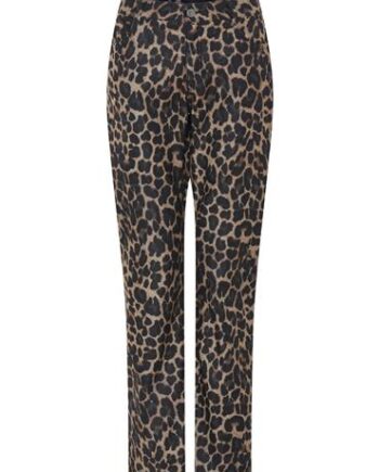 Brun Cero Bukser Dame Leopardprint - Cero Jeans  - 5713270543959