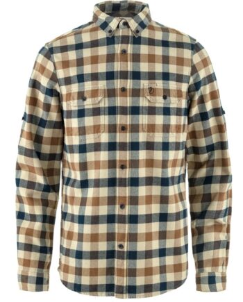 Fossil/Dark Nav Fjallraven Skrog Shirt Fossil Dark Navy - Fjällräven Shirt  - 7323451110474