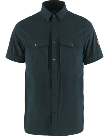 Dark Navy Fjallraven Abisko Trekking Shirt - Fjällräven Shirt  - 7323450689292