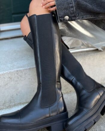 002 Sort (with Copenhagen Shoes Støvle Follow Black With Black Stiches - SkoSneaksers  - 5715334550835