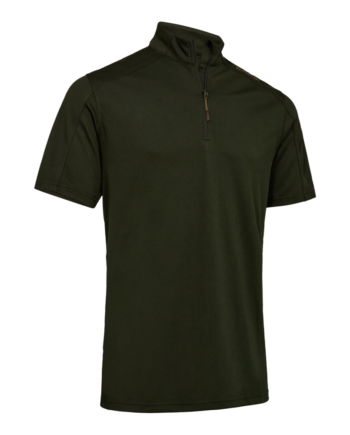 Forest Ember Deerhunter Climate Zip Shirt Med Technology Herre - Deerhunter Shirt  - 5702827235737