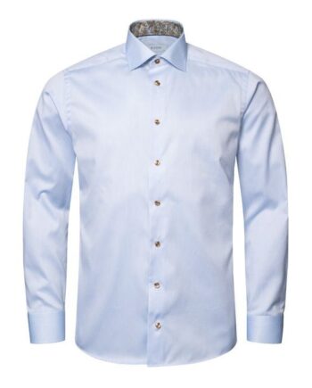 42 Men Shirt: Business Signature Twill - Eton Shirt  - 7313583052681