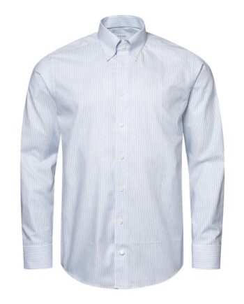 41 Bengal Striped Signature Oxford Shirt - Eton Shirt  - 7313583560629