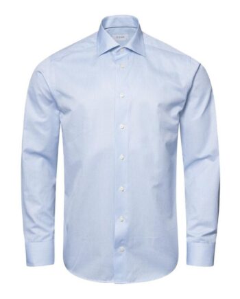 40 Fine Striped Signature Twill Shirt - Eton Shirt  - 7313583630957