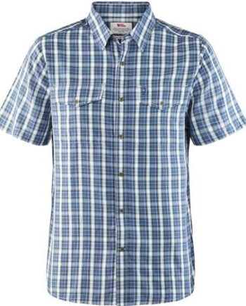 Fjallraven Abisko Cool Shirt Mens Uncle Blue - Fjällräven Shirt  - 7323450411381