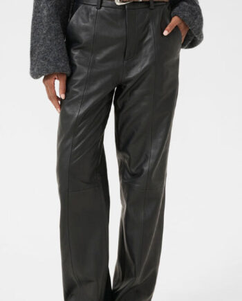 Sort Gestuz Bukser Luciana Black - Gestuz Jeans  - 5715576623045