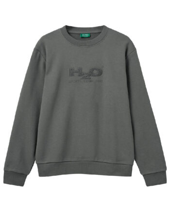 1067 Anthracite H2o Sweatee Shirt Logo & Neck Anthracite - H2o Shirt  - 5711891377502